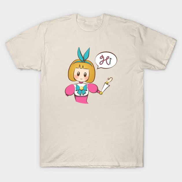 Hi, Angela! T-Shirt by MargoshaRoo